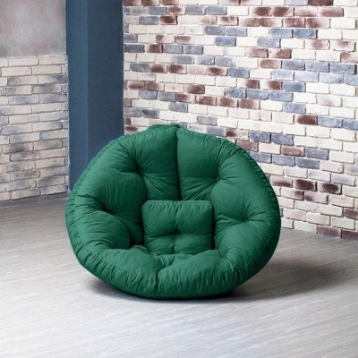 Кресло Оустер Бостон XL темно-зелёный