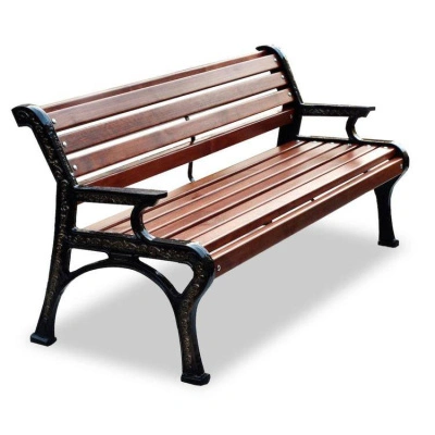 Скамейка чугунная «Ретро стиль» 1,5 м