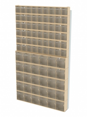 Стойка бежевая настенная Стелла-техник 402-06-05-00-B