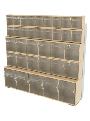 Стойка бежевая настенная/настольная Стелла-техник 401-02-02-01-B