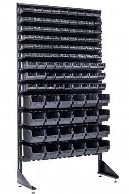 Стеллаж с пластиковыми ящиками 1801-6/3/4 CH