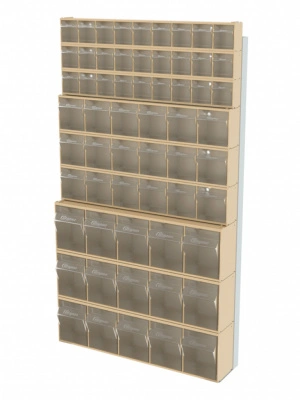 Стойка бежевая настенная Стелла-техник 402-03-03-03-B