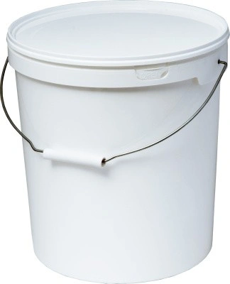 Ведро пластиковое 15 литров с крышкой, арт. ВП 15м, код: 13954