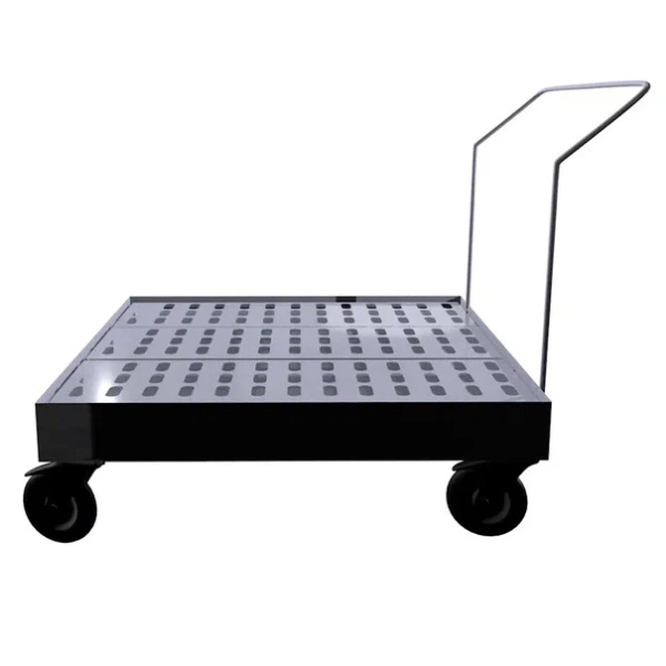 Металлический поддон для бочек ПДМ-09 1350x630x980 мм Серый