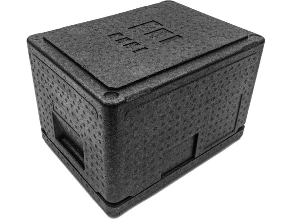 Термоконтейнер 400х300х270 18л. с крышкой, плотность 55, код: 32777