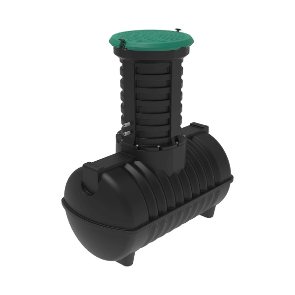 Емкость топливная подземная Rostok G 1800 л с горловиной 1000 мм 