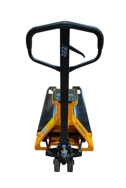 Тележка гидравлическая с весами 2500 кг 1150 мм полиуретановые колеса XILIN BFC25