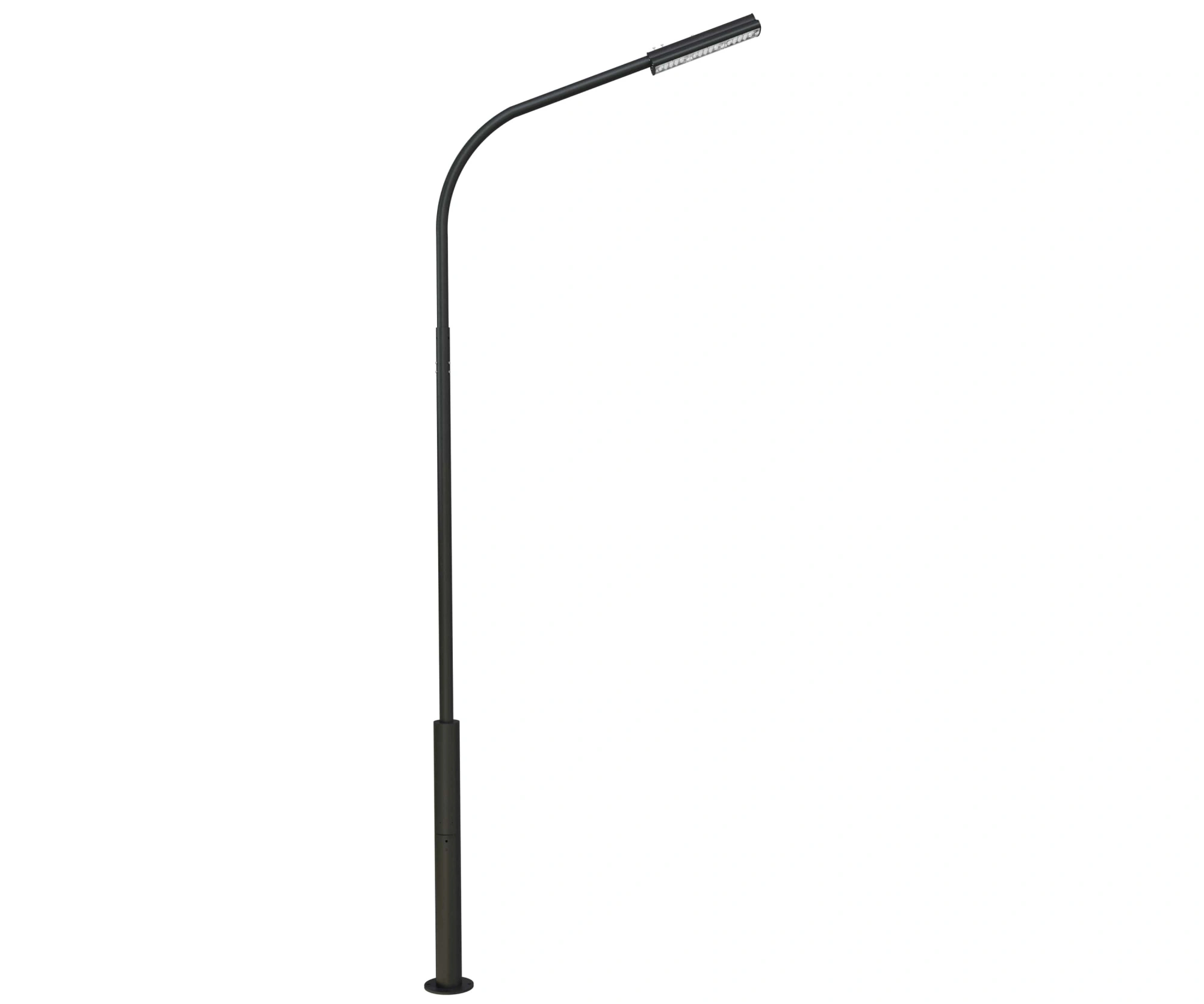 Стальной фонарный столб Т-16-1 4,5 м (120w)