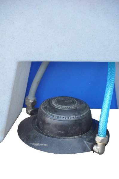 Туалетная кабина Евростандарт «Люкс» с пластиковым поддоном 