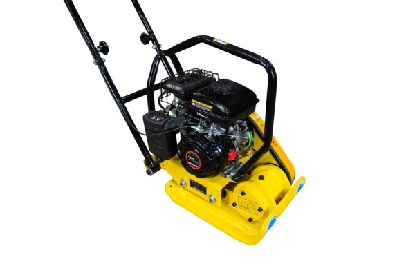 Виброплита 60 кг, 10,5кН (Loncin) коврик, колесный комплект TOR C-60