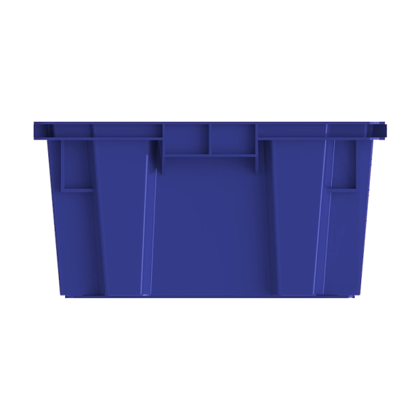 Ящик универсальный пищевой конусный 600х400х200, перфорированный 